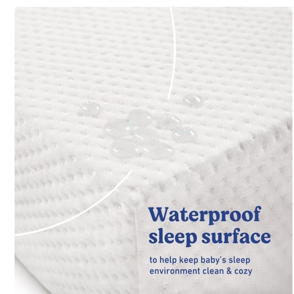 Graco Premium Crib & Toddler Mattress cover Machine-Washable